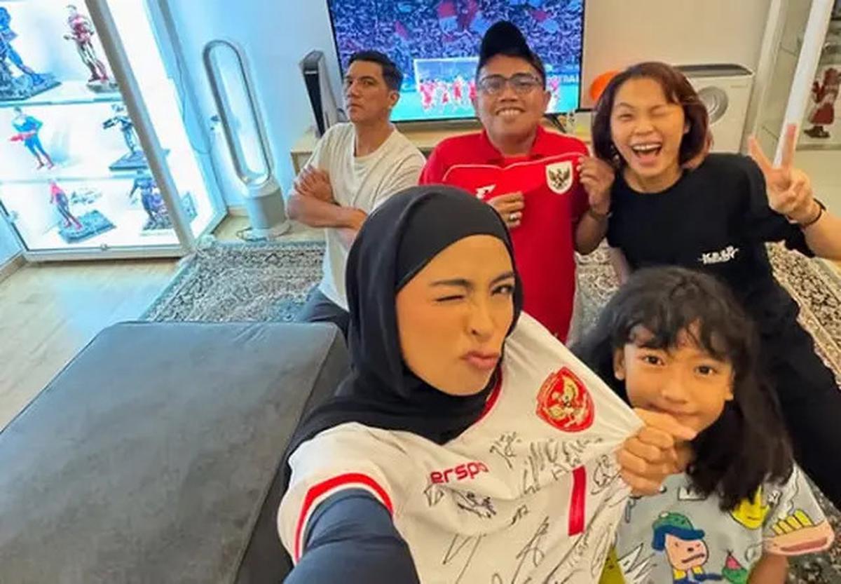 6 Artis yang Dukung Timnas Indonesia saat Raih Kemenangan atas Bahrain
