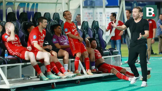 Foto: Pesta Pora Persija Jakarta Setelah Menang Dramatis atas Dewa United di BRI Liga 1