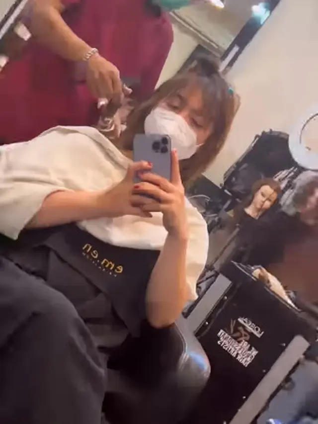 5 Potret Felicya Angelista Ubah Gaya Rambut Mirip Kim Sejeong, Gara-Gara Drakor