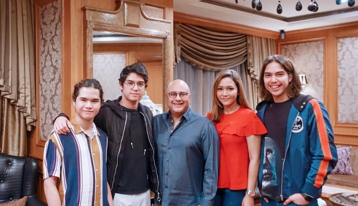 Al Ghazali, El Rumi dan Dul Jaelani (Instagram/maiaestiantyreal)