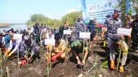 5 Ribu Bibit Mangrove Cegah Abrasi Pantai di Banyuwangi
