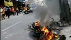 Sejumlah senjata tajam seperti tombak dan belati disita polisi, hingga pemakaman TKI ilegal asal Kediri yang tewas di Perairan Malaysia.