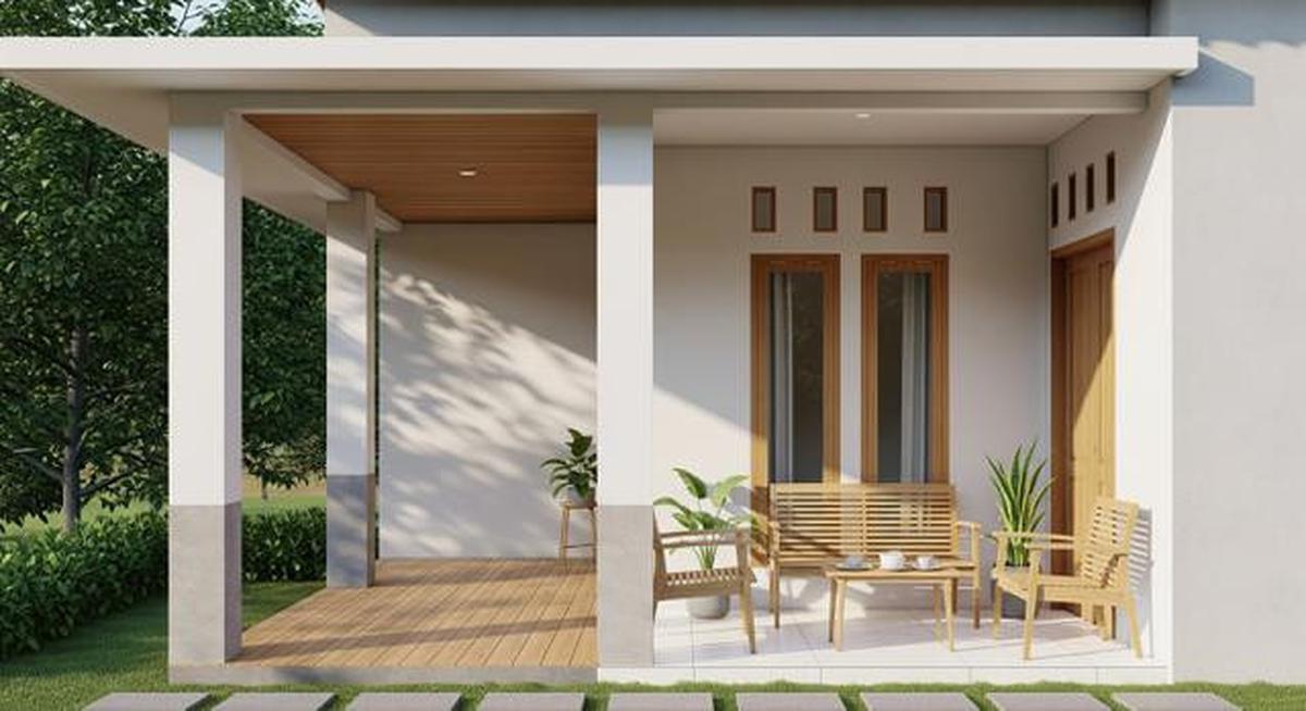 8 Desain Teras Sederhana Tanpa Terlihat Sempit, Cocok untuk Santai Sambil Ngeteh di Rumah