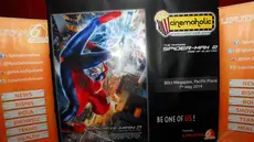 Liputan6.com kembali menggelar Cinemaholic Nobar, kali ini nonton bareng film The Amazing Spiderman 2 (Liputan6.com/Miftahul Hayat)