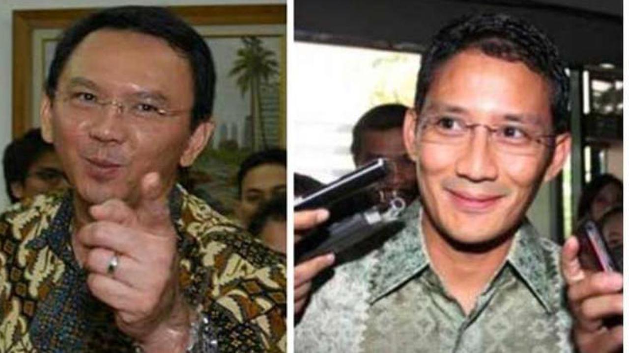 Saat Ahok dan Sandiaga Uno Beda Pendapat Soal Demo Taksi