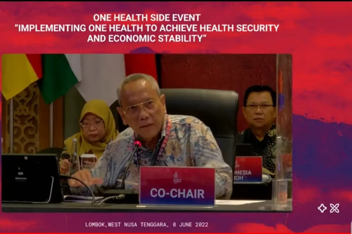 Co Chair G20 One Health Side Event 2022 Prof Tjandra Yoga Aditama