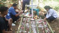 Pemakaman bocah SD di NTT meninggal bunuh diri. (istimewa)
