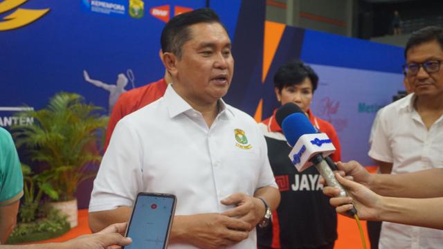 Ketua Umum PBSI, Mohammad Fadil Imran, di Yonex-Sunrise Jaya Raya Junior International Grand Prix 2025.