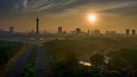 Pemandangan indah Monumen Nasional (Monas). (Foto Biro KLI Kemenkeu)