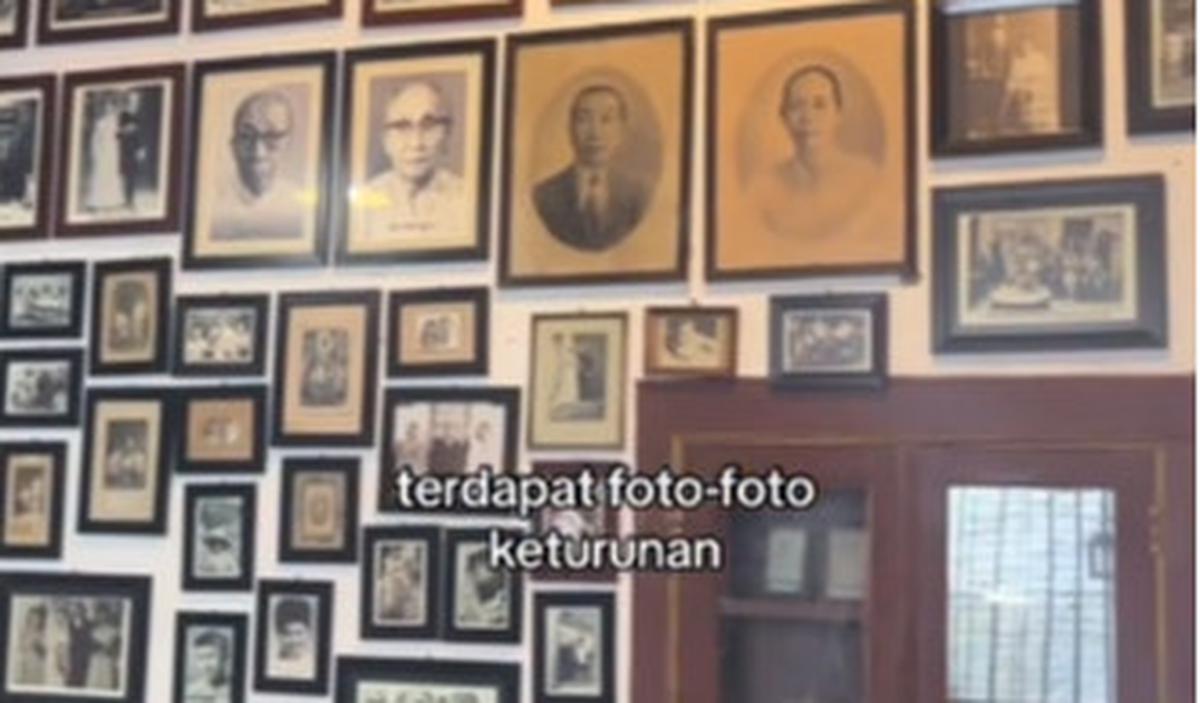 Tepat di salah satu sudutnya, ada bekas peninggalan yang tak kalah menariknya. Potret dari anggota keturunan marga tersebut nampak terpajang dengan rapi nan estetik.