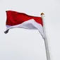 Ilustrasi Bendera Indonesia yang telah melakukan kesepakatan dengan Amerika Serikat untuk meningkatkan Kemitraan Strategis Komprehensif. (Pixabay/Mufid Majnun)