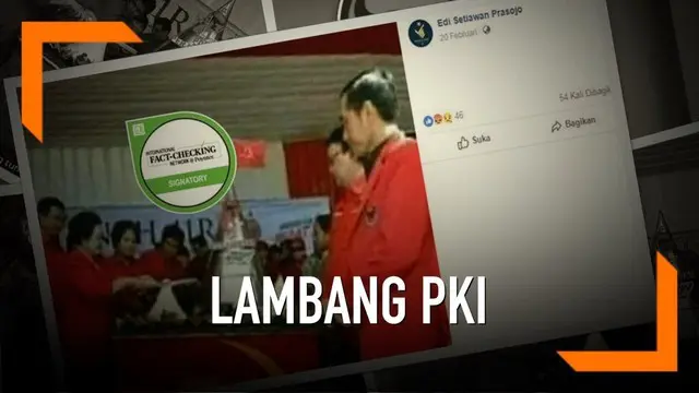VIDEO: [CEK FAKTA] Hoaks Lambang PKI di Acara PDIP