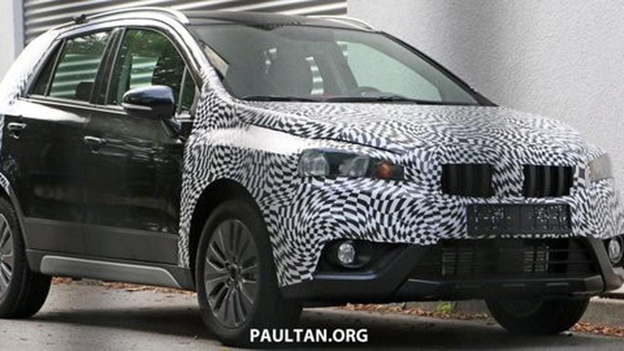Lagi di uji, foto Suzuki SX4 S-Cross kecolongan