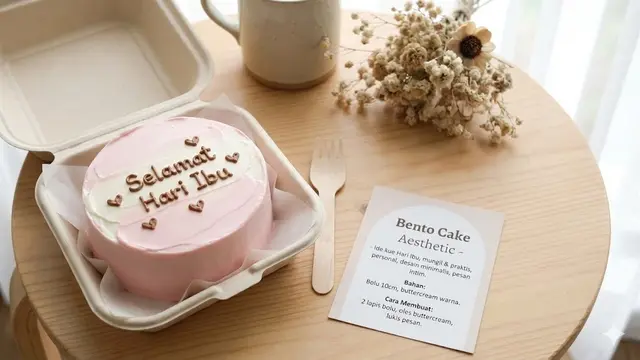 Bento Cake Aesthetic (Gemini AI)