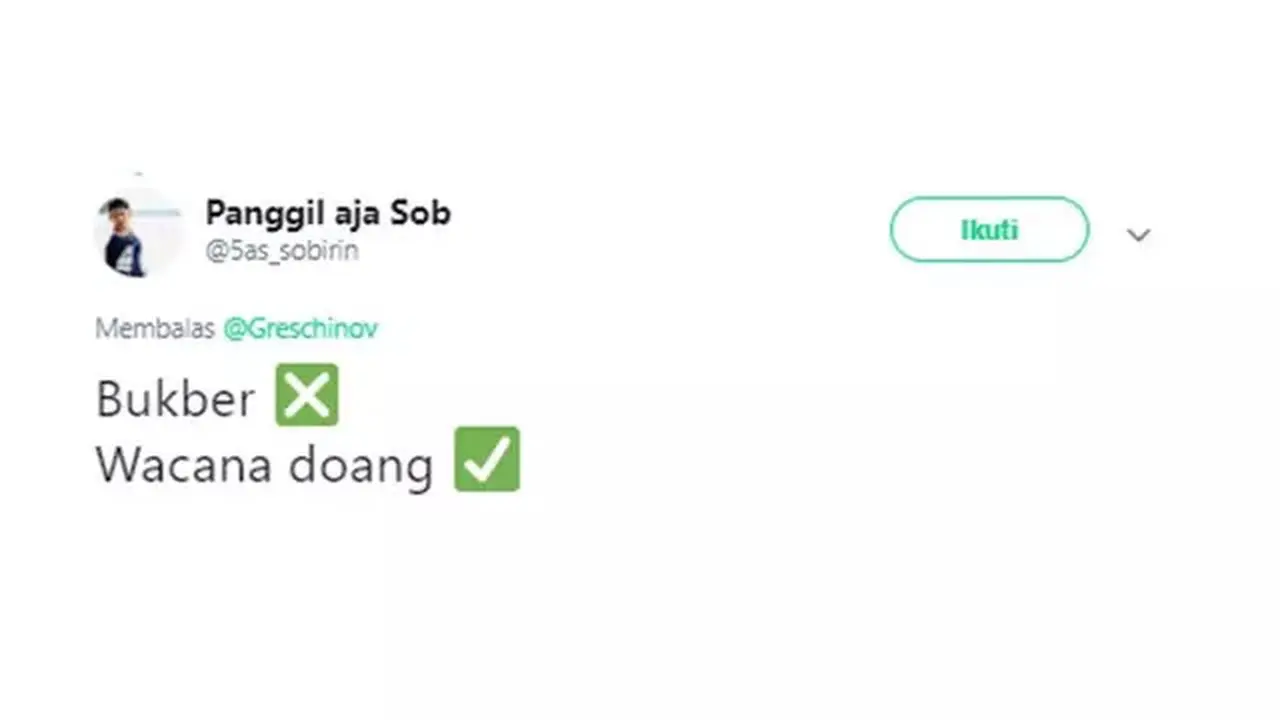 Plesetan ejaan (Sumber: Twitter/Greschinov)