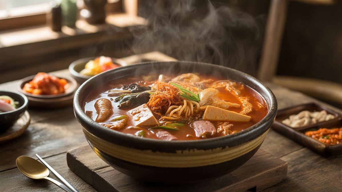 Resep Budae Jjigae Rumahan yang Hangat Menggugah Selera