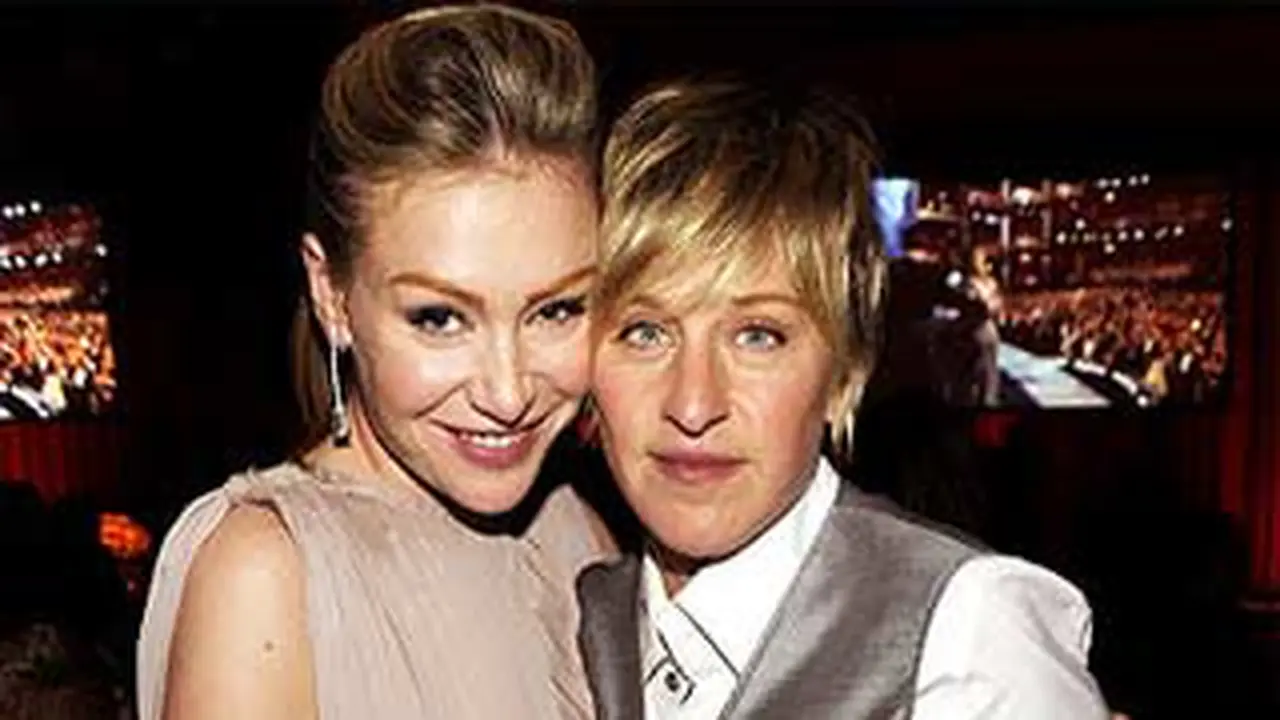 Portia de Rossi dan Ellen DeGeneres.