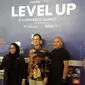 Lazada gelar Level Up E-Commerce Summit 2019 di The Tribrata, Jakarta, Kamis (3/10/2019) (Liputan6.com/Komarudin)