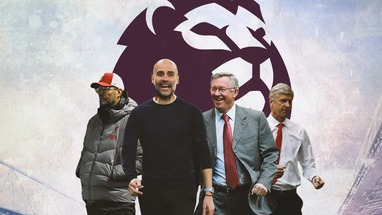 Premier League - Jurgen Klopp, Pep Guardiola, Sir Alex Ferguson, Arsene Wenger