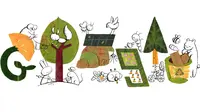 Google Doodle Hari Bumi 2023