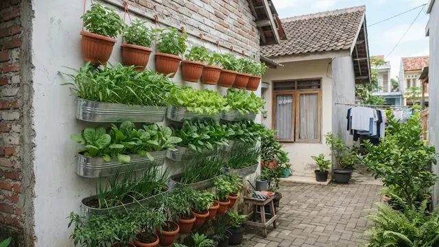 Ide Kebun Sayur untuk Rumah Type 36 dengan Lahan Terbatas