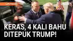 Suasana akrab terlihat saat Presiden Amerika Serikat Donald Trump menyambut Presiden Polandia Karol Nawrocki di South Portico Gedung Putih. Keduanya saling berjabat erat, disertai tepukan hangat di bahu dan senyum lebar.