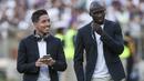 Sebelum pensiun, Nasri memang tak memiliki tim selama satu tahun penuh usai dilepas Anderlecht. Wajar jika ia kondisi tubuhnya mengalami perubahan. (AFP/Ringo Chiu)