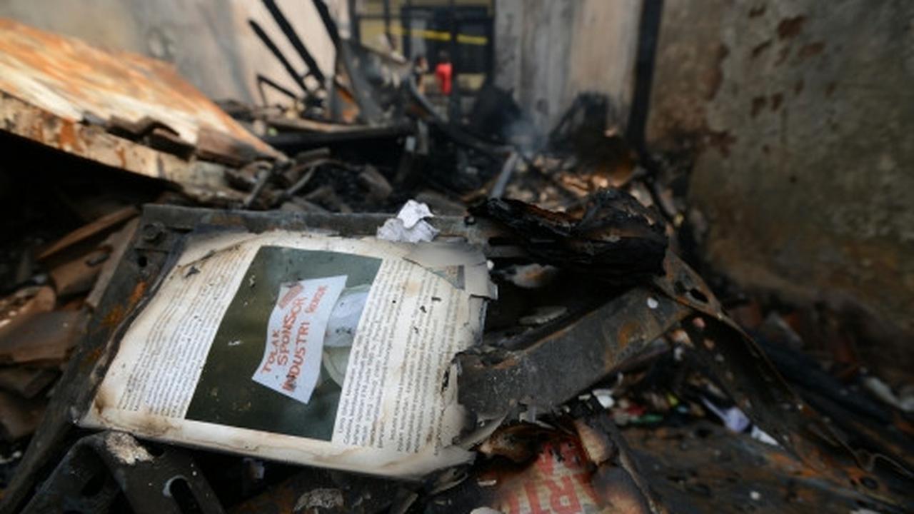 Kak Seto tinjau kantor Komnas Perlindungan Anak yang ludes terbakar