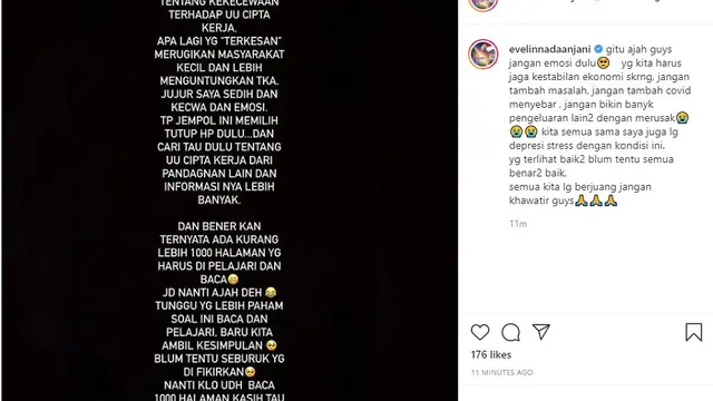 Evelyn Nada Anjani (Foto: Instagram/@evelinnadaanjani)