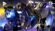 Puncak peringatan hari ulang tahun kota Yogyakarta ke 262, dimeriahkan dengan digelarnya kembali pagelaran Wayang Jogja Night Carnival ke 3 yang dipusatkan di Tugu Pal Putih Yogyakarta.