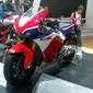 Honda RC213V-S mejeng di Indonesia International Motor Show (IIMS) 2018 (Arief/Liputan6.com)