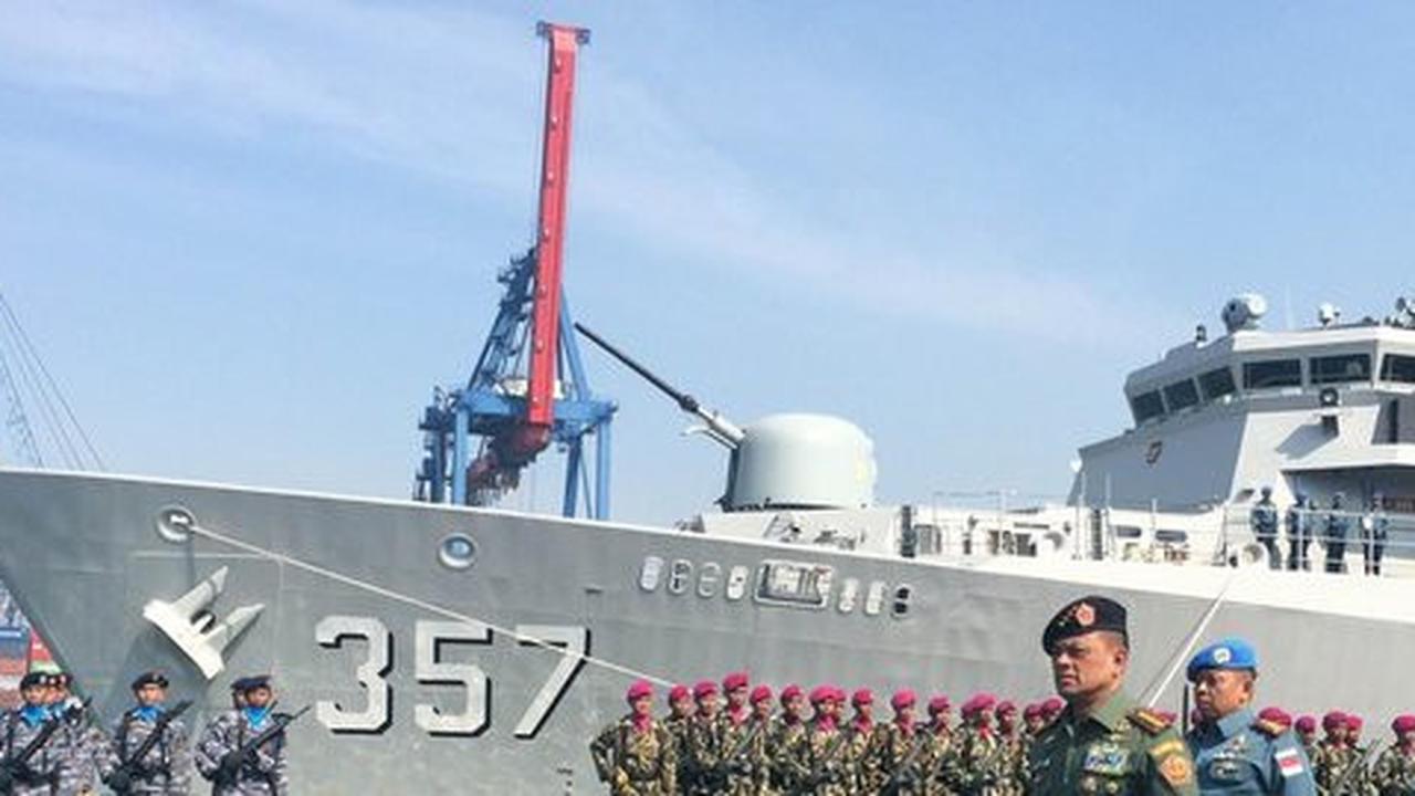 Kerahkan 7 kapal perang ke Natuna