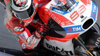 Pebalap Ducati, Jorge Lorenzo, siap memulai kebangkitan di Sirkuit Mugello untuk meramaikan persaingan gelar MotoGP 2017. (EPA/Eddy Lemaistre)