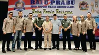 Prabu Center 08 dan Ratu Prabu siap kawal program Prabowo di daerah (Liputan6.com/Fauzan)