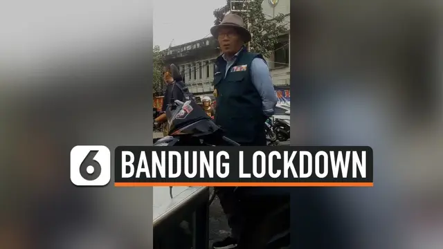VIDEO: Ridwan Kamil Sebut Bandung Siap-Siap Lockdown