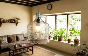 Cara Membuat Kap Lampu dari Galon Bekas, Bisa Jadi Dekorasi Rumah