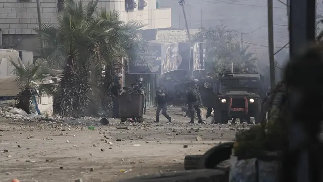 Bentrokan Pecah Antara Warga Palestina dan Pasukan Keamanan Israel di Tepi Barat