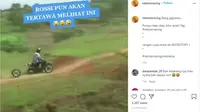 Lagi Asik Balapan Ban Belakang Motor Malah Copot (Instagram @netizenracing)