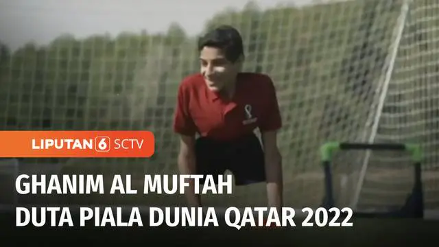 Secara resmi Ghanim Al Muftah didaulat menjadi salah satu Duta Piala Dunia Qatar 2022. Pemuda berusia 20 tahun ini terlahir dengan sindrom regresi kaudal, dengan segala keunikannya, Ghanim ternyata memiliki sejumlah prestasi.