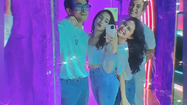 Disebut Double Date, Ini 6 Momen Beby Tsabina, Bio One, Hanggini dan Junior Roberts