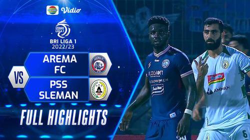 VIDEO: Arema FC Berbagi Angka dengan PSS Sleman, Para Kiper Tampil Gemilang