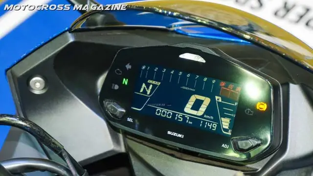 dashboard Suzuki GSX 250 SF di BIMS 2021 (Motocross Magazine)