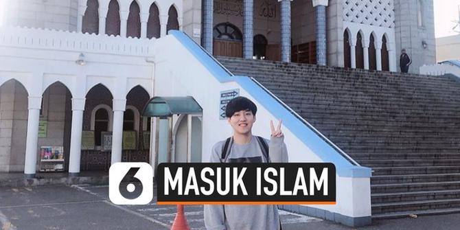 VIDEO: Viral, Vlogger Korea Jay Kim Masuk Islam