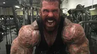 Pria ini menggunakan steroid selama 27 tahun untuk mendapatkan tubuh kekar berotot