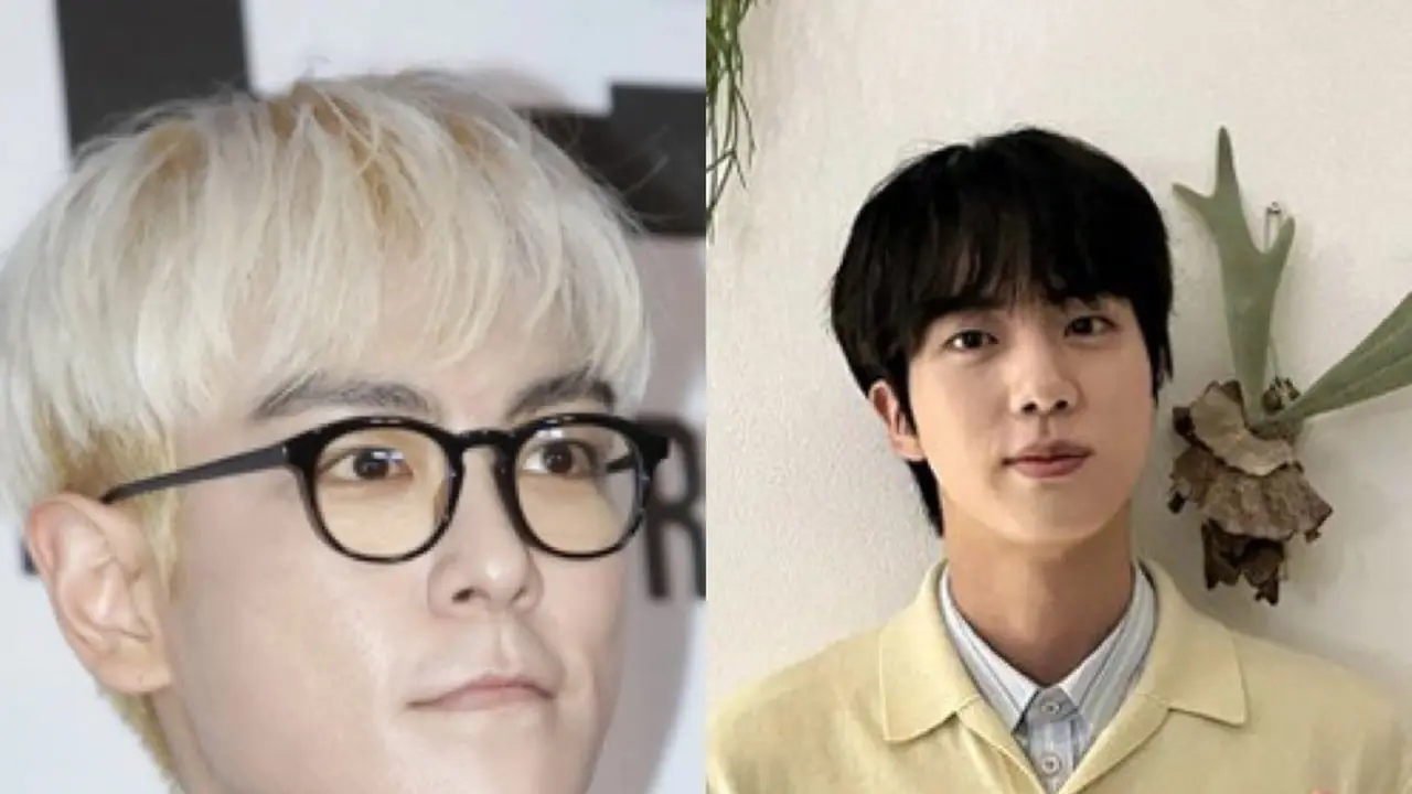 Tampilan T.O.P Big Bang dan Jin BTS Hadir di Premier Film Emergency Declaration