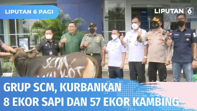 Menyambut Hari Raya Idul Adha 1443 Hijriah, PT Surya Citra Media (SCM) menyerahkan 65 hewan kurban yang akan didistribusikan ke wilayah Jakarta Barat serta perwakilan SCTV dan Indosiar di sejumlah daerah.