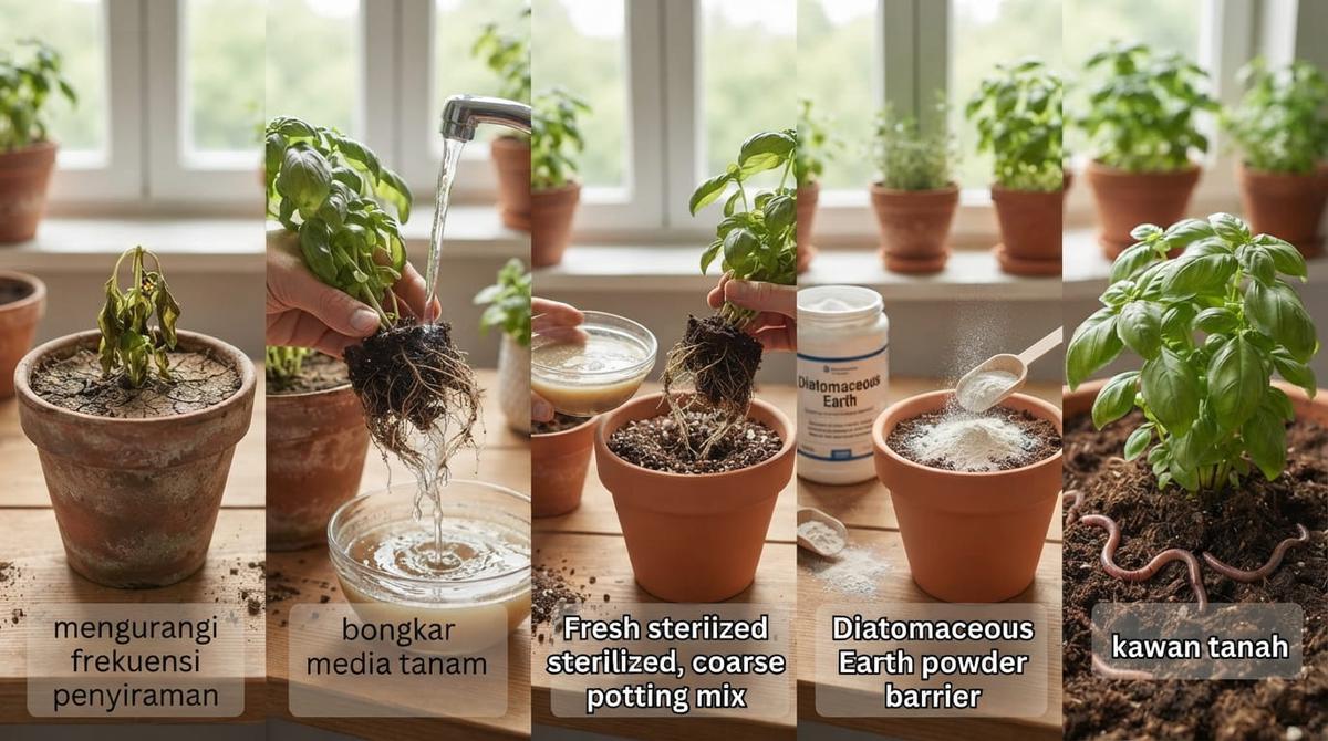 Cacing Kecil Muncul di Pot Tanaman, Perlukah Khawatir?