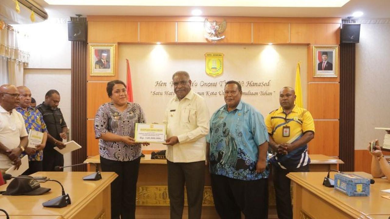 Pemkot Jayapura Salurkan Dana Hibah Rp1,2 Miliar untuk 17 Ormas, Perkuat Pembangunan Daerah