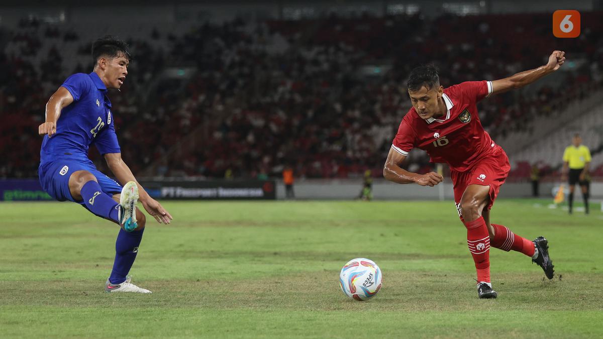 Hasil Timnas Indonesia U-20 vs Thailand U-20: Sempat Memimpin, Garuda Muda Menyerah 1-2