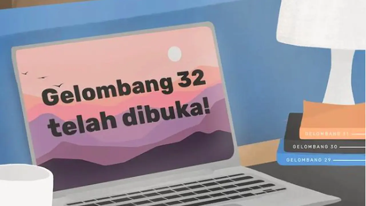 Kartu Prakerja gelombang 32 telah dibuka